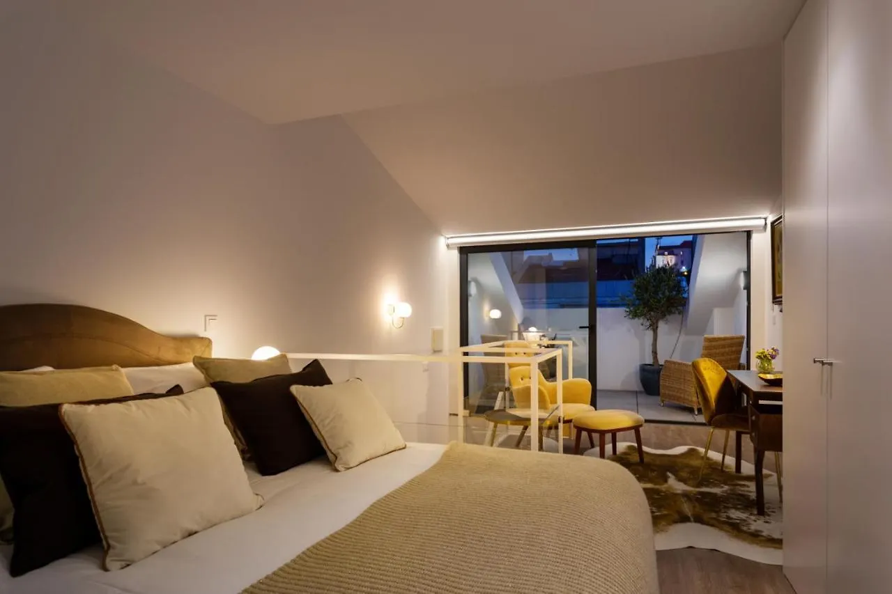 Stupendo-Three Rooms-Suite With Terrace -Center -Air Conditioning-Free Park Lisboa شقة